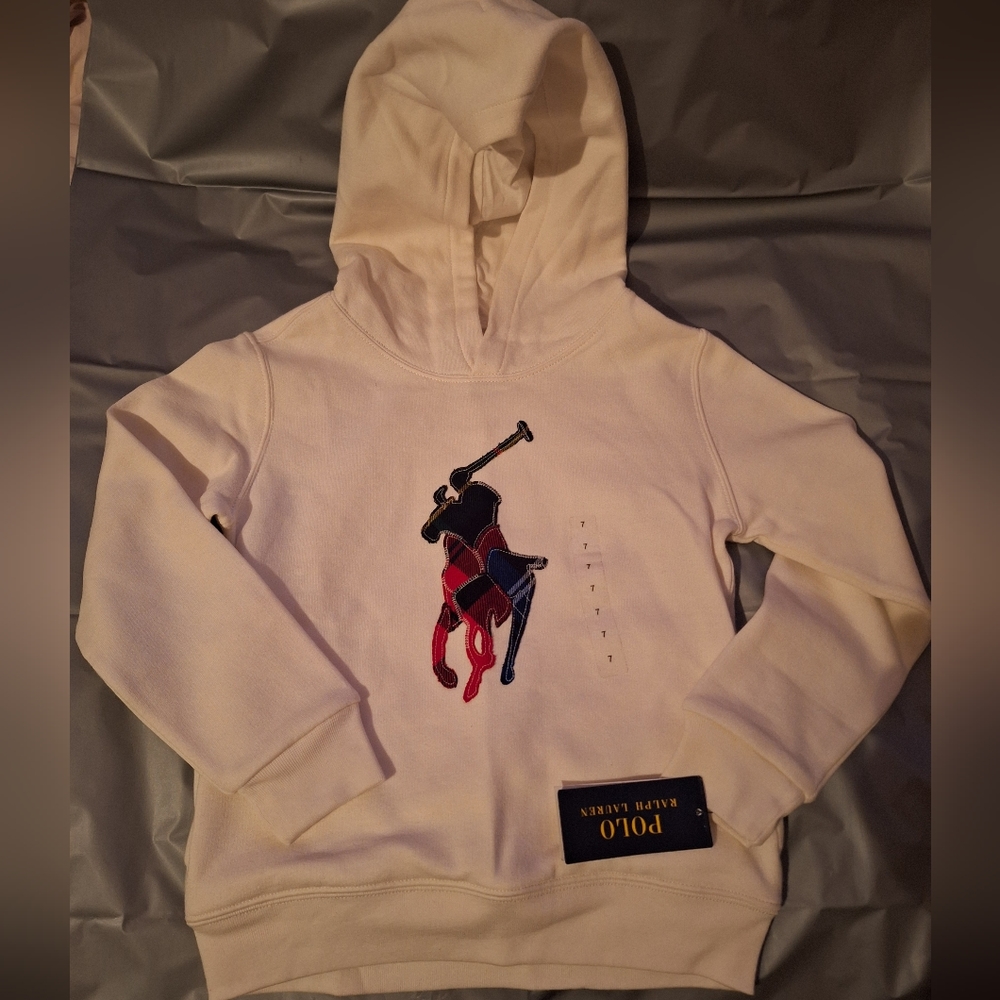 NWT Kid's Size 7 Polo Hoodie